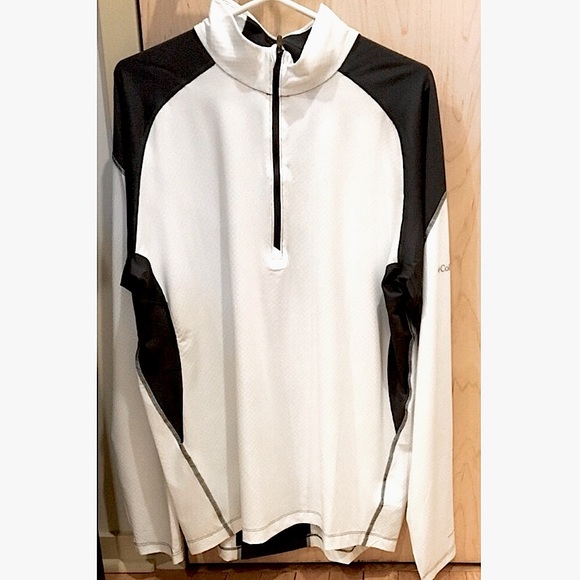 Menâs Columbia Sweat Wick Half Zip - Picture 2 of 11